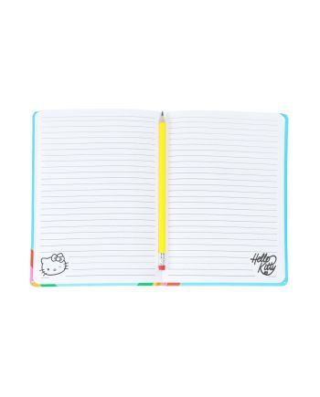 HELLO KITTY - Arc-en-ciel - Notebook A5 - vue de face