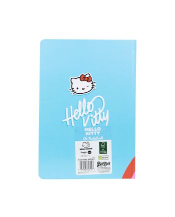 HELLO KITTY - Arc-en-ciel - Notebook A5 - vue de profil