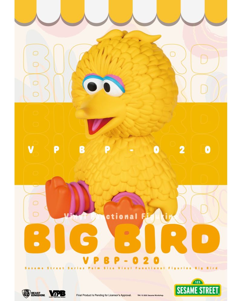 SESAME STREET - Big Bird - Tirelire Palm Size 12.7cm - vue principale