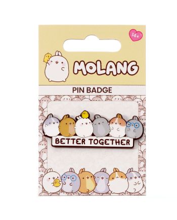 MOLANG - Together - Pin's - vue de profil