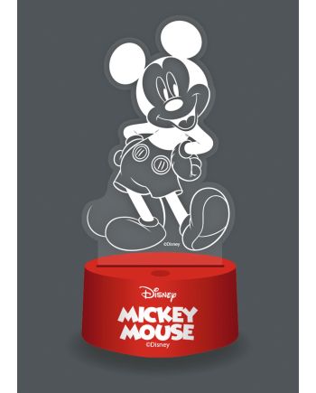 MICKEY - Lampe 3D RGB avec Télécommande - vue principale