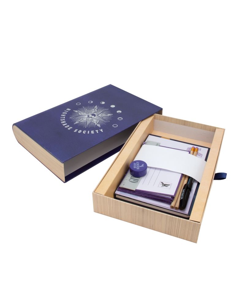 MERCREDI - Nightshade Society - Coffret de Papeterie - vue principale