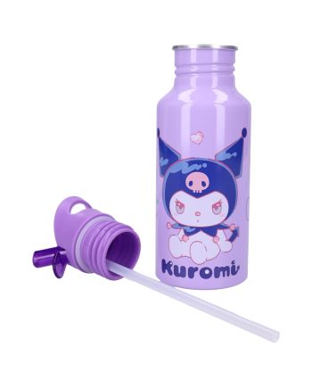 KUROMI - Keep it Cool - Bouteille en Métal 500ml - vue de face