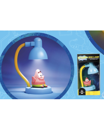 BOB L'EPONGE - Patrick - Mini Lampe de Bureau Rechargeable - 15cm - vue principale