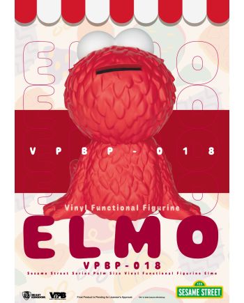 SESAME STREET - Elmo - Tirelire Palm Size 11.5cm - vue de profil