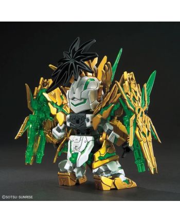 GUNDAM - SD Sangoku Long Xian Liu Bei Unicorn Gundam - Model Kit - vue de profil