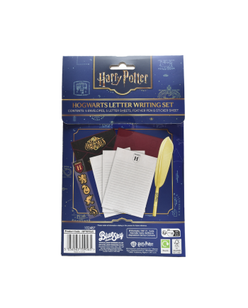 HARRY POTTER - Set d'Ecriture + Stylo Plume - vue de dos
