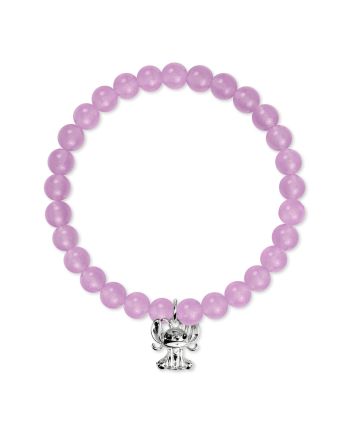 ANGEL - Bracellet en Perles + Charme - Laiton Plaqué - vue principale