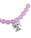ANGEL - Bracellet en Perles + Charme - Laiton Plaqué - vue de profil