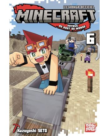MINECRAFT - Le manga officiel - Voyage au bout du monde - Tome 6 - vue principale