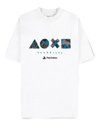 PLAYSTATION - Icons Japan - T-Shirt Loose Fit Homme (S) - vue principale