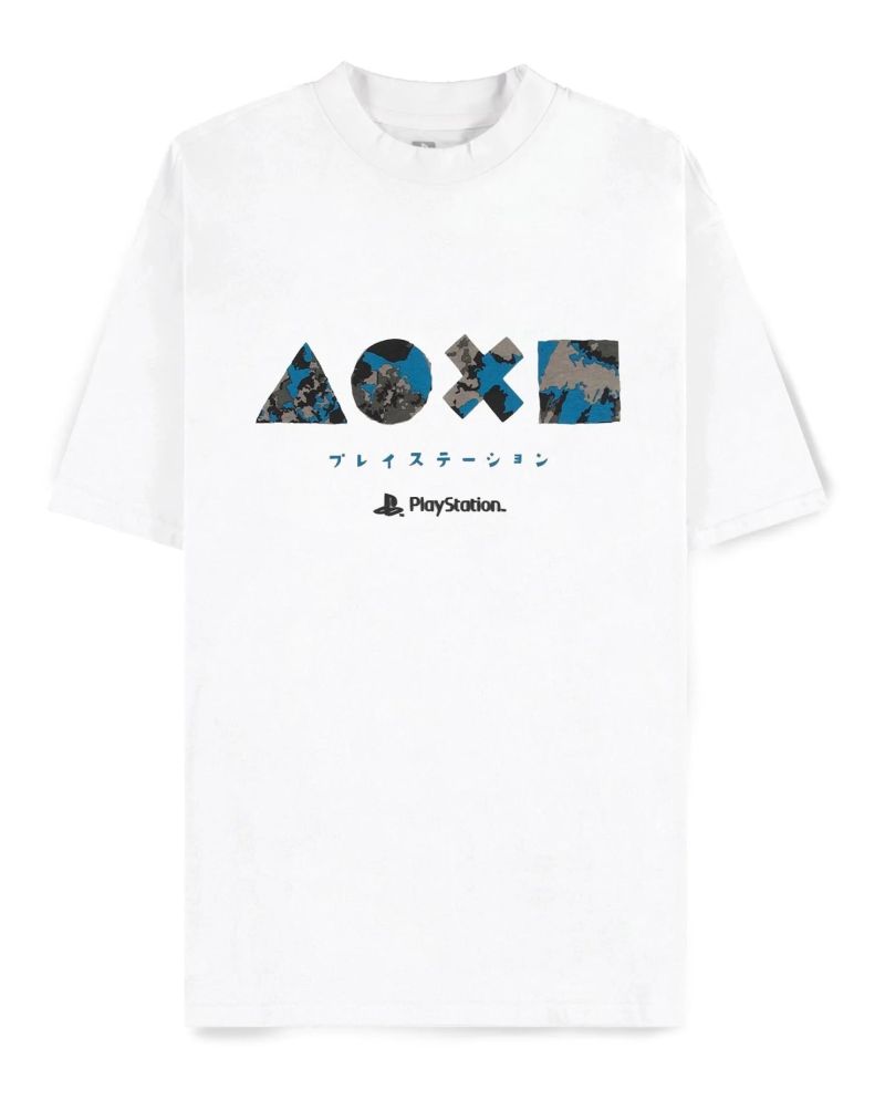 PLAYSTATION - Icons Japan - T-Shirt Loose Fit Homme (L) - vue principale
