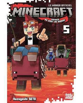 MINECRAFT - Le manga officiel - Voyage au bout du monde - Tome 5 - vue principale