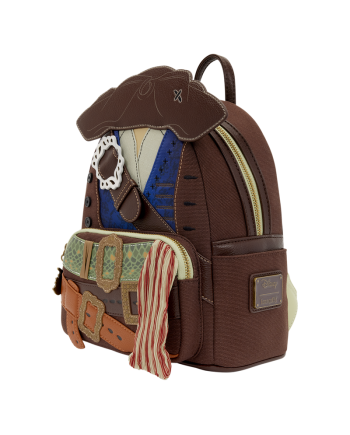 DISNEY - Jack Sparrow - Mini Sac à Dos Loungefly - vue de face