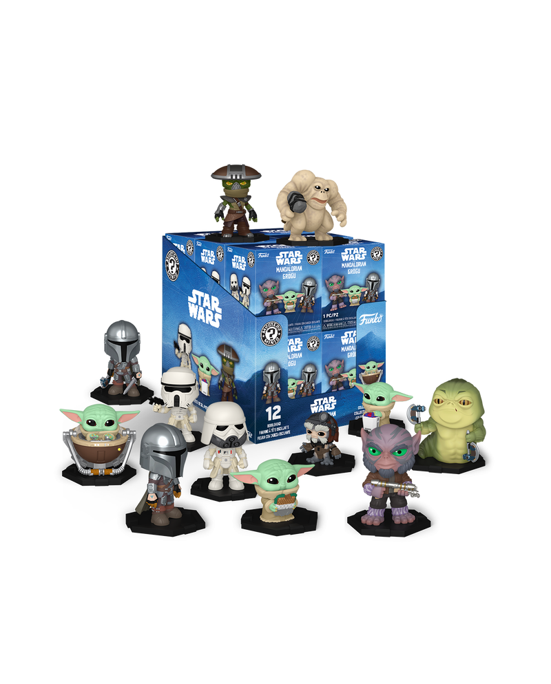 MANDALORIAN & GROGU - Mystery Minis (BOX 12 Figurines) - vue principale