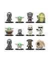 MANDALORIAN & GROGU - Mystery Minis (BOX 12 Figurines) - vue de face