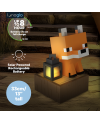 MINECRAFT - Renard - Lampe Solaire Extérieure 'LunaGlo' 33cm - vue principale