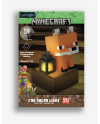 MINECRAFT - Renard - Lampe Solaire Extérieure 'LunaGlo' 33cm - vue de face