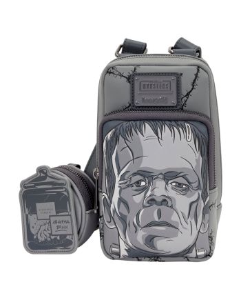 UNIVERSAL MONSTERS - Frankenstein - Sac Bandoulière LoungeFly - vue principale