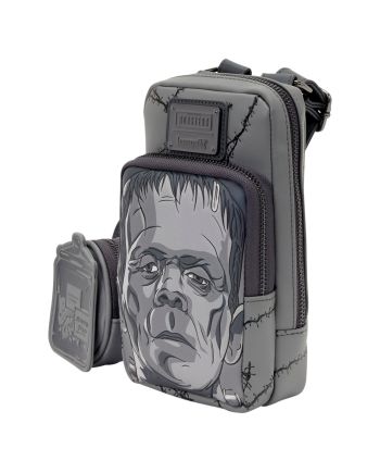 UNIVERSAL MONSTERS - Frankenstein - Sac Bandoulière LoungeFly - vue de face