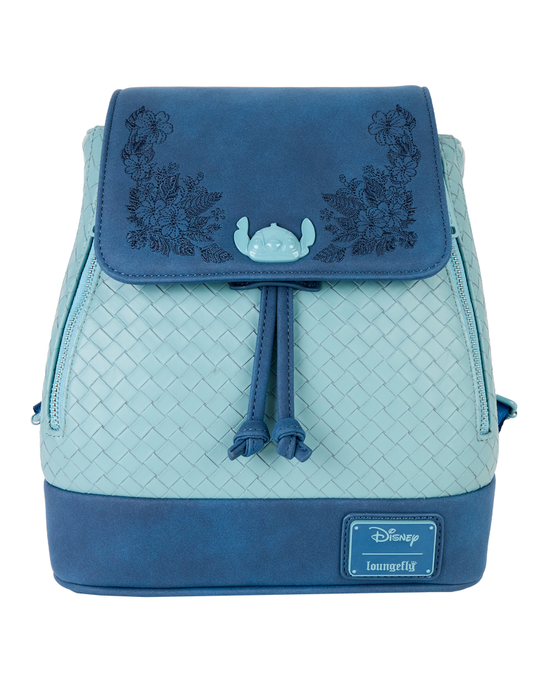 DISNEY - Stitch "Embroidered" - Mini Backpack LoungeFly