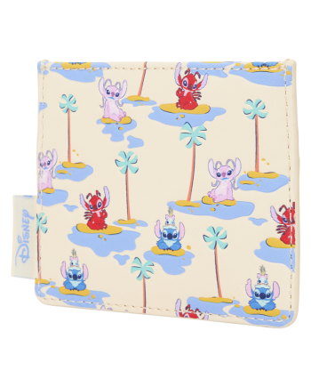 LILO & STITCH - Stitch, Angel & Leroy - Porte-carte Loungefly - vue de face