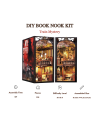 BOOK NOOK KIT - DIY - Le Train Mystère - 338pc + Eclairage LED - vue de face
