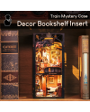 BOOK NOOK KIT - DIY - Le Train Mystère - 338pc + Eclairage LED - vue de profil