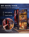 BOOK NOOK KIT - DIY - Le Train Mystère - 338pc + Eclairage LED - vue de dos