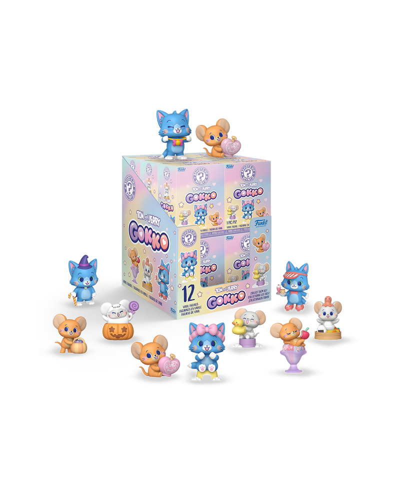TOM & JERRY GOKKO - Mystery Minis (BOX 12 Figurines) - vue principale