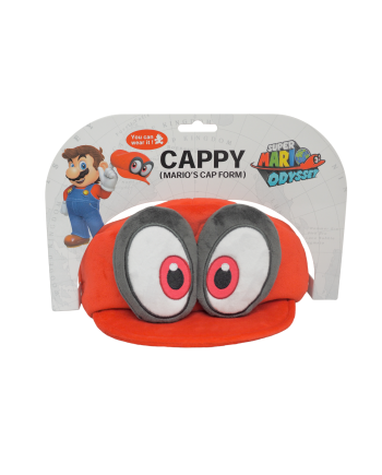 SUPER MARIO ODYSSEY - Casquette Mario - Peluche 11cm - vue de face