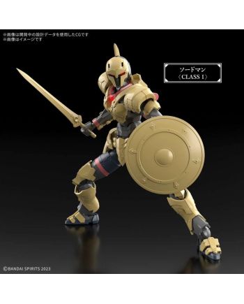 30MF - Liber Swordman - Model Kit - vue de dos