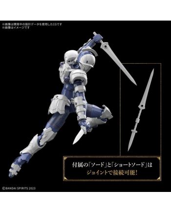 30MF - Rosan Swordman - Model Kit - vue de dos