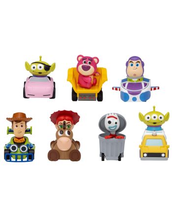 TOY STORY - Pull Back Car - Set 6 Fig. Blind Box 5cm - vue principale