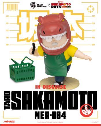 SAKAMOTO DAYS - Taro Sakamoto - Set 6 Figurine Blind Box 6-8cm - vue de profil