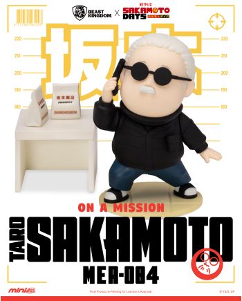 SAKAMOTO DAYS - Taro Sakamoto - Set 6 Figurine Blind Box 6-8cm - vue de dos