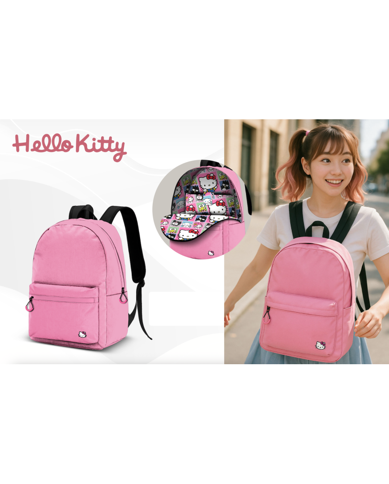 HELLO KITTY - Sac à Dos BLOCK - '41x30x18cm' - vue principale