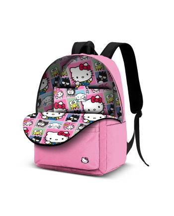HELLO KITTY - Sac à Dos BLOCK - '41x30x18cm' - vue de profil