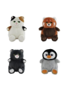 KAWAII - Animaux - Assortiment de 8 Peluches 20cm - 4 Modèles - vue principale