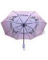 KUROMI - Turbulent Skies - Parapluie Pliable - vue de profil