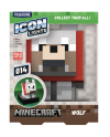 MINECRAFT - Loup - Lampe Icon 11cm - vue de face
