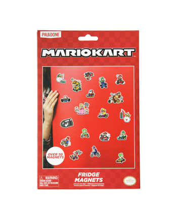 MARIO KART - Set de Magnets de Frigo - vue de face