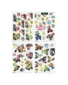 MARIO KART - Set de Magnets de Frigo - vue de profil