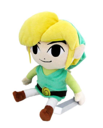 ZELDA THE WIND WAKER - Link - Peluche 20cm - vue principale