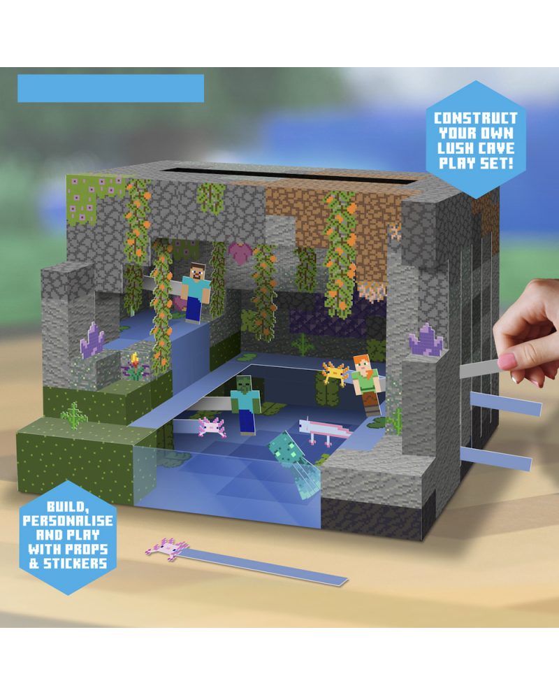 MINECRAFT - Kit de Construction - Scene 3D - vue principale