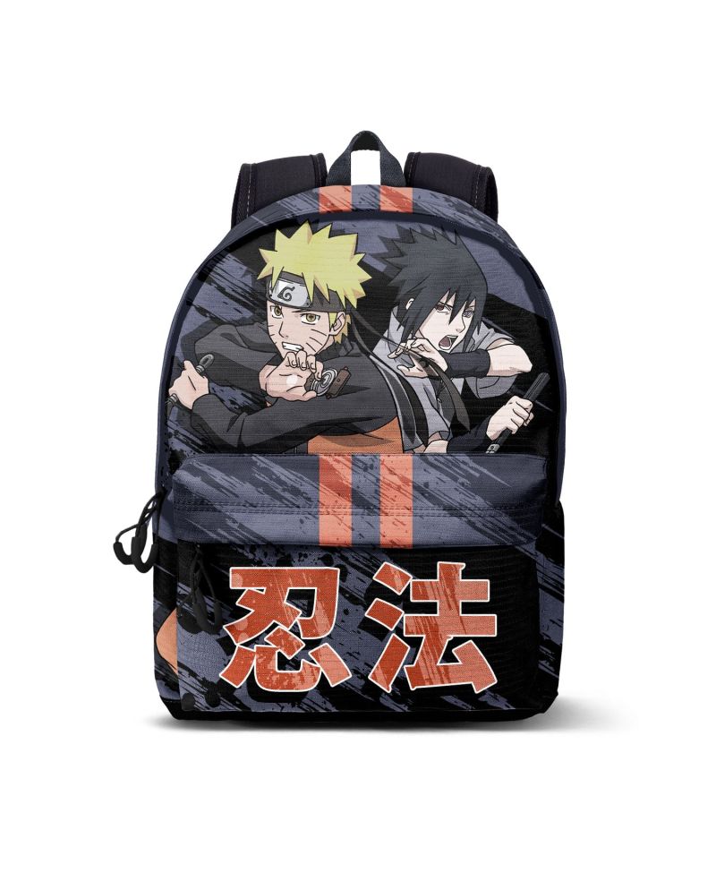 NARUTO & SASUKE - Sac à Dos HS FAN 3.0 '44x31x18cm' - vue principale