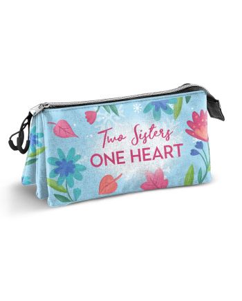 REINE DES NEIGES - Heart - Trousse Triple - vue de face