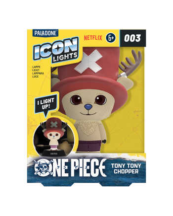 ONE PIECE NETFLIX - Chopper - Lampe Icon 11cm - vue de face