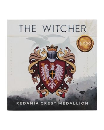 THE WITCHER - Redania Crest - Médaillon Edition Limitée - vue de profil