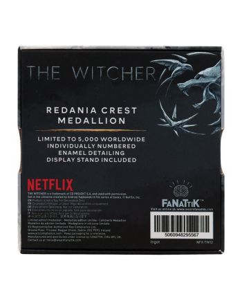 THE WITCHER - Redania Crest - Médaillon Edition Limitée - vue de detail